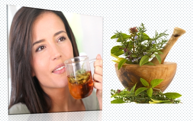 ag ól decoction luibhe a bhaint paraisítí